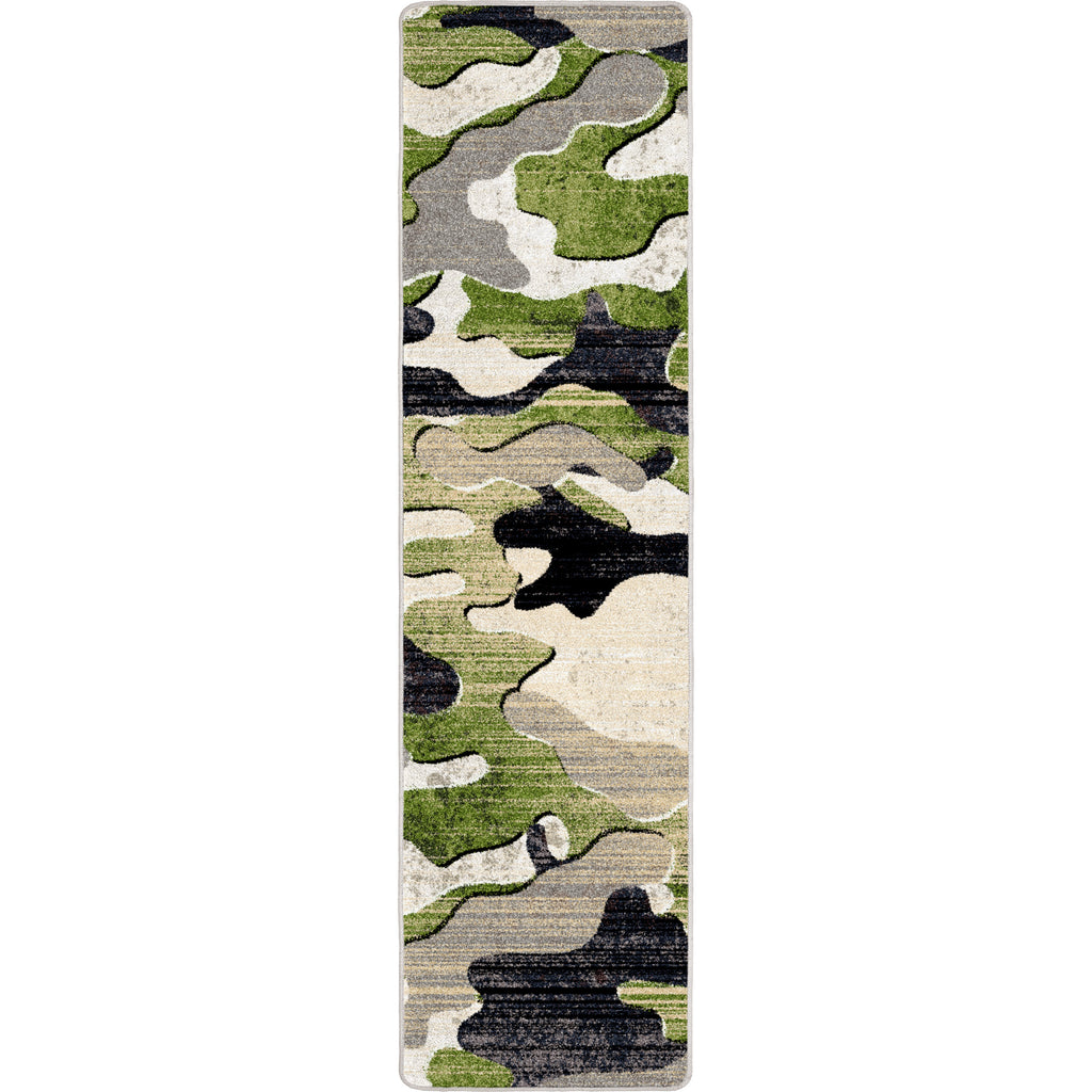 Camo Distressed- Green