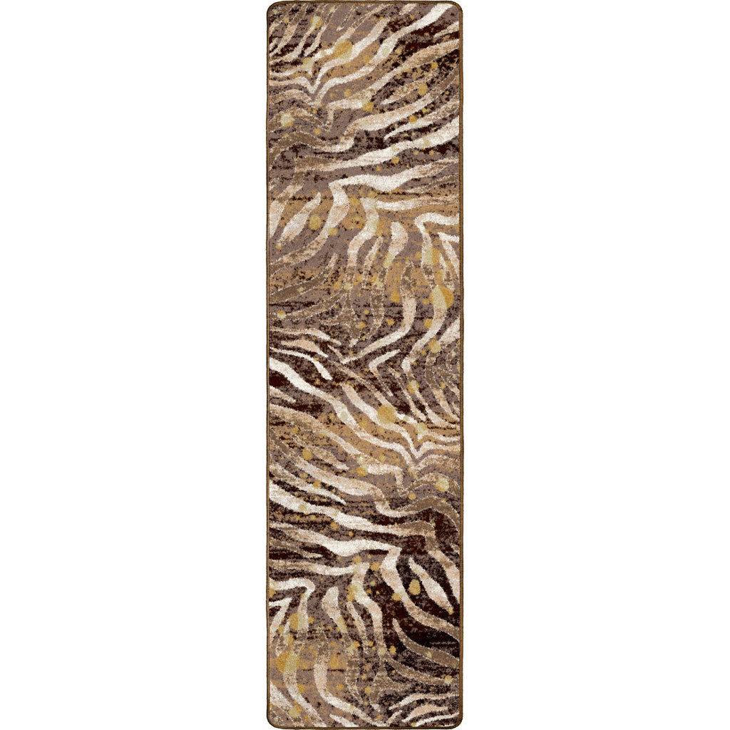 Modern Zebra-Gold Splash