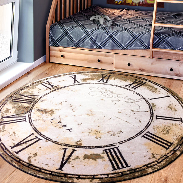 New York Clock-Distressed